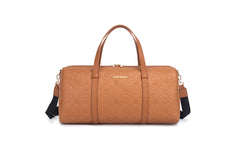 OverNight Travel Bags® embossed camel Go Duffle