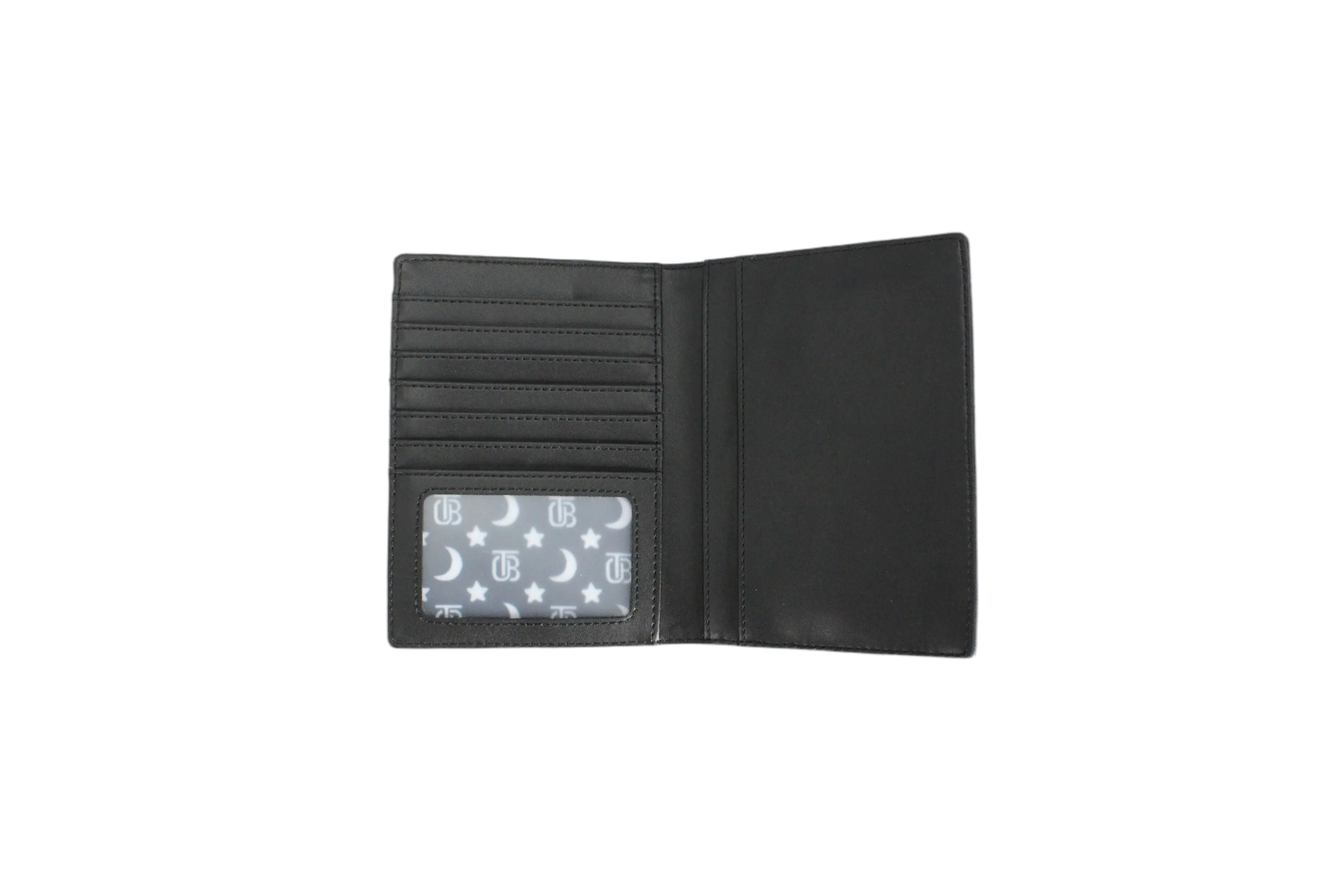 Overnight Travel Bags embossed black passport wallet