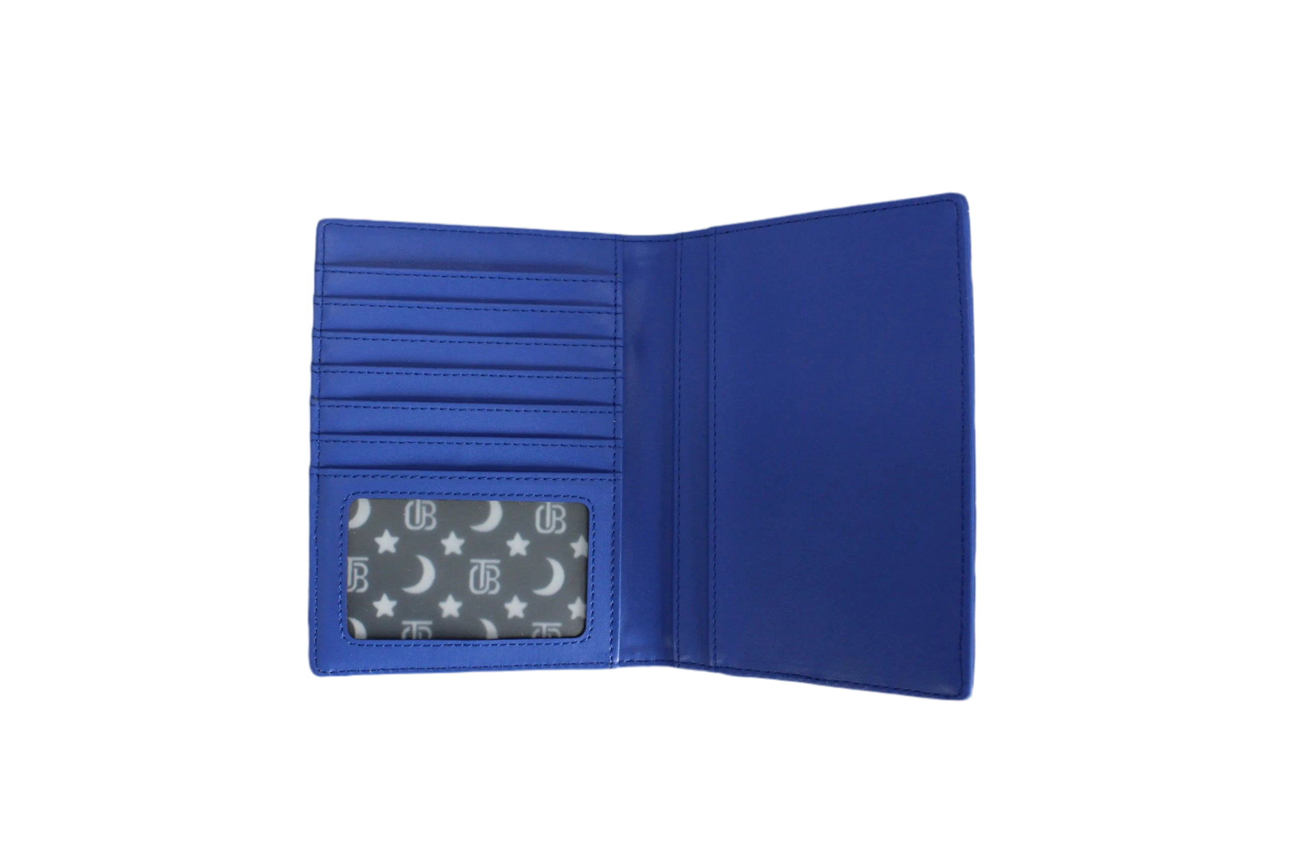 Overnight Travel Bags embossed blue passport wallet