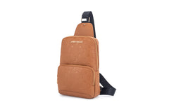 OverNight Travel Bags® camel embossed Crossbody