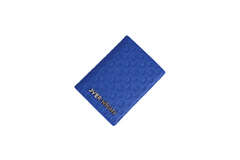 Overnight Travel Bags embossed blue passport wallet